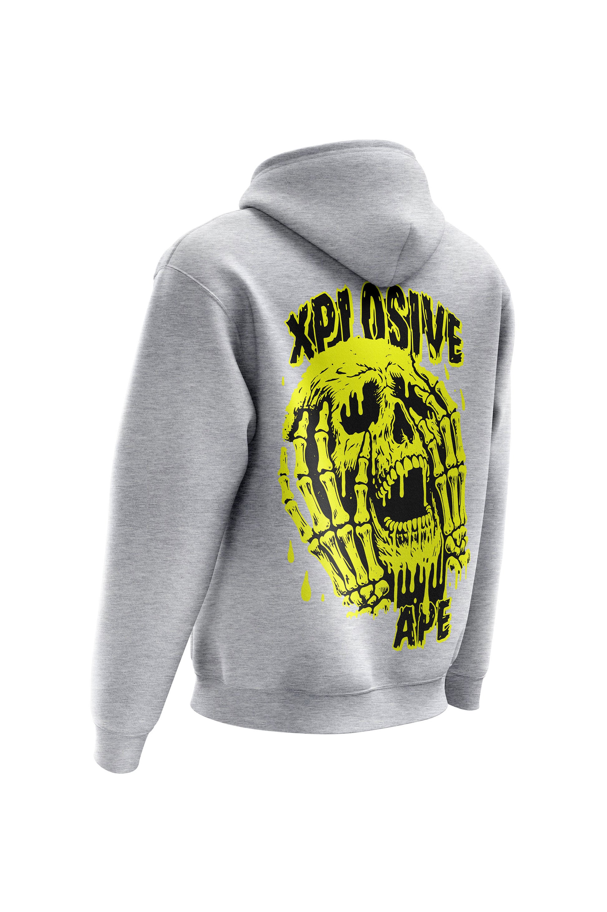 XAPE Grilled Cheese Hoodie & Tee Combo - Sports Grey