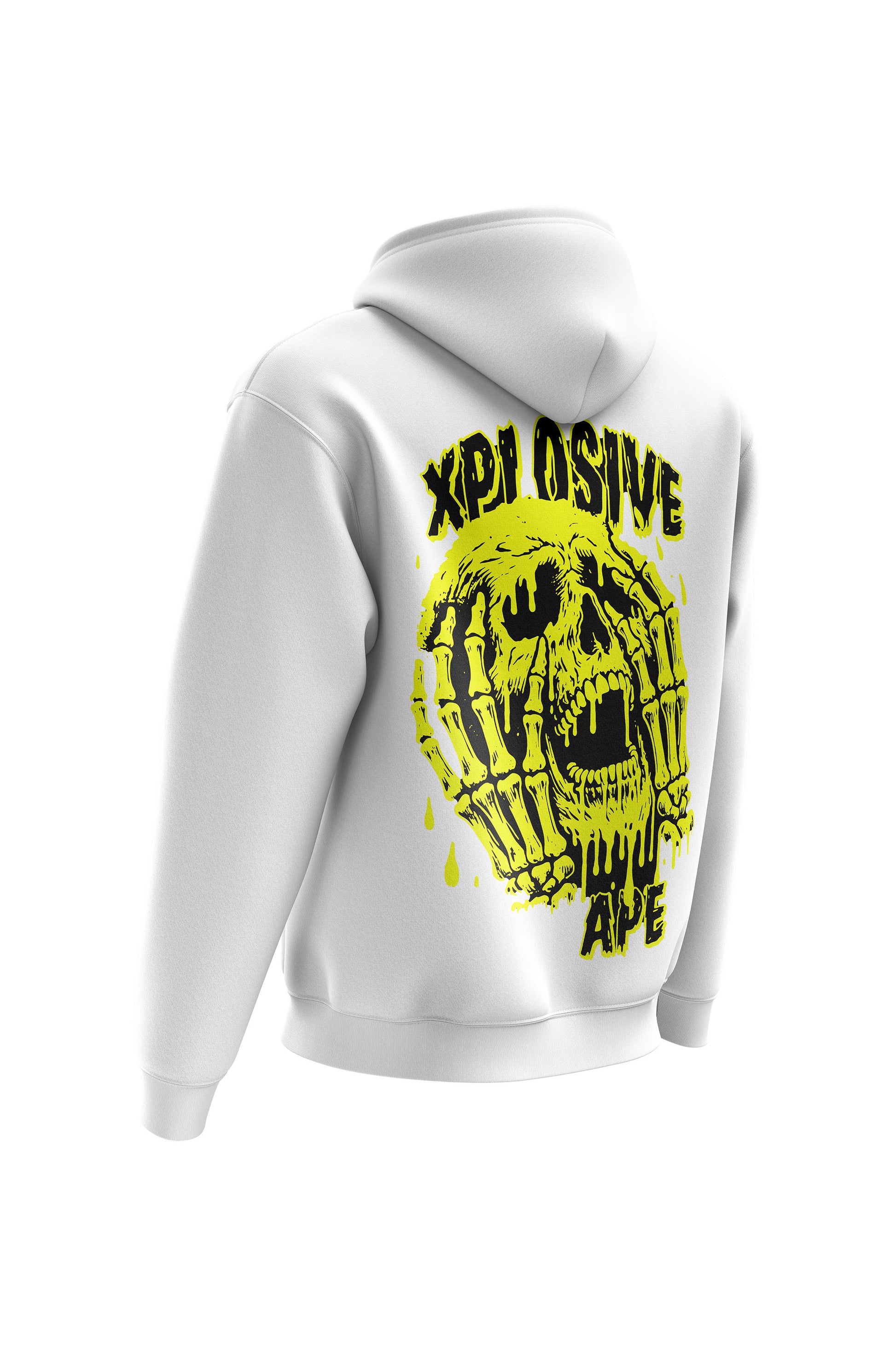 XAPE Grilled Cheese Hoodie & Tee Combo - White