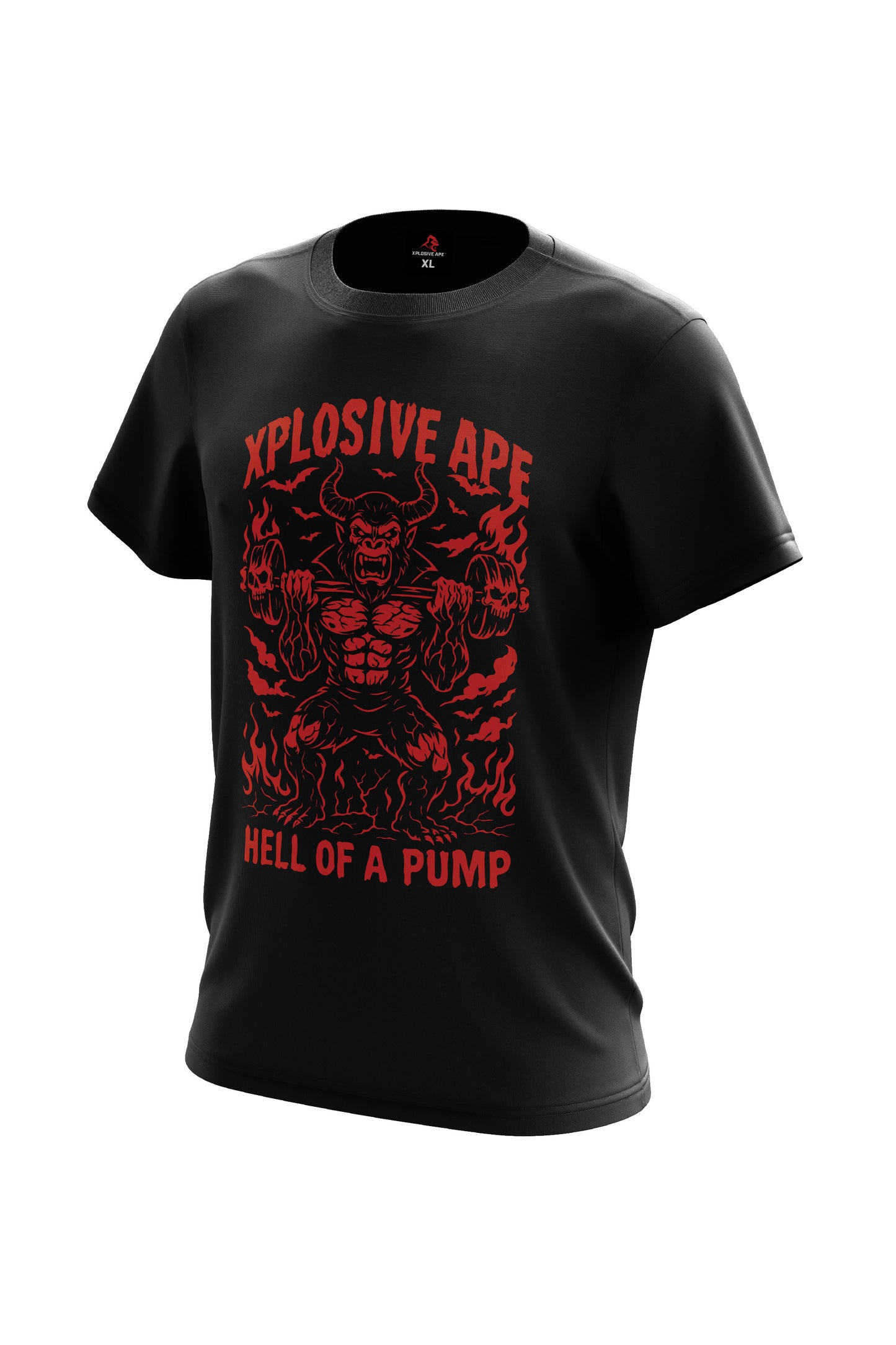 XAPE Hellfire Pump Tee - Black