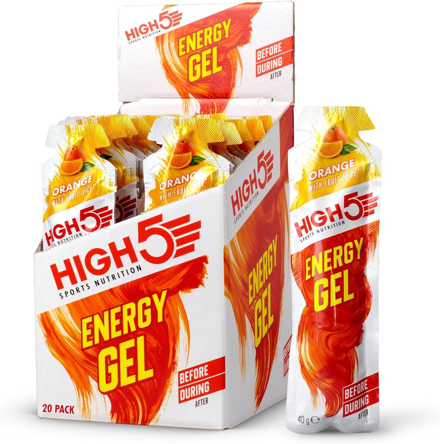 HIGH5 Energy Gel 20x40g Orange