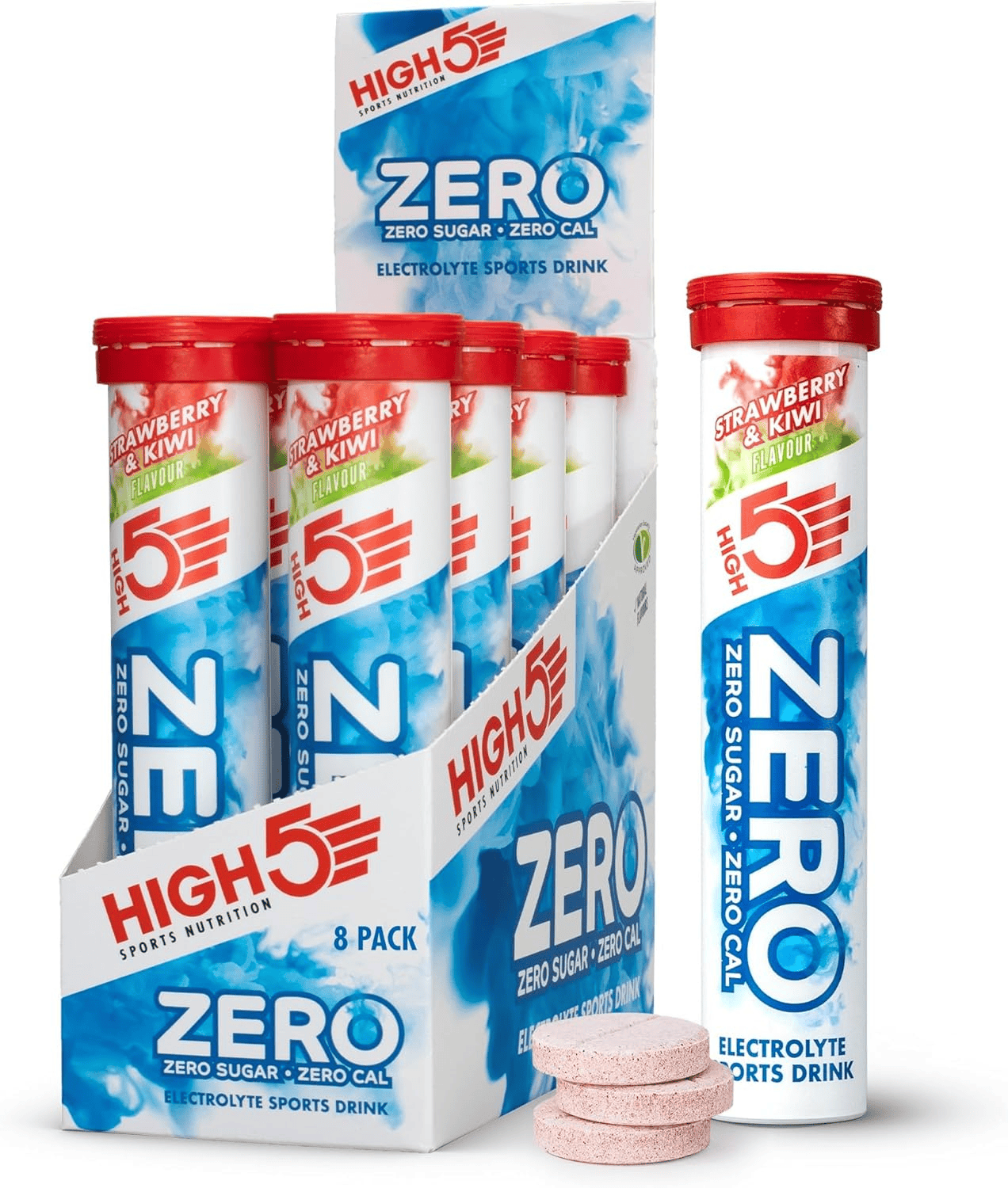 HIGH5 Zero 8x20 Tabs Strawberry & Kiwi