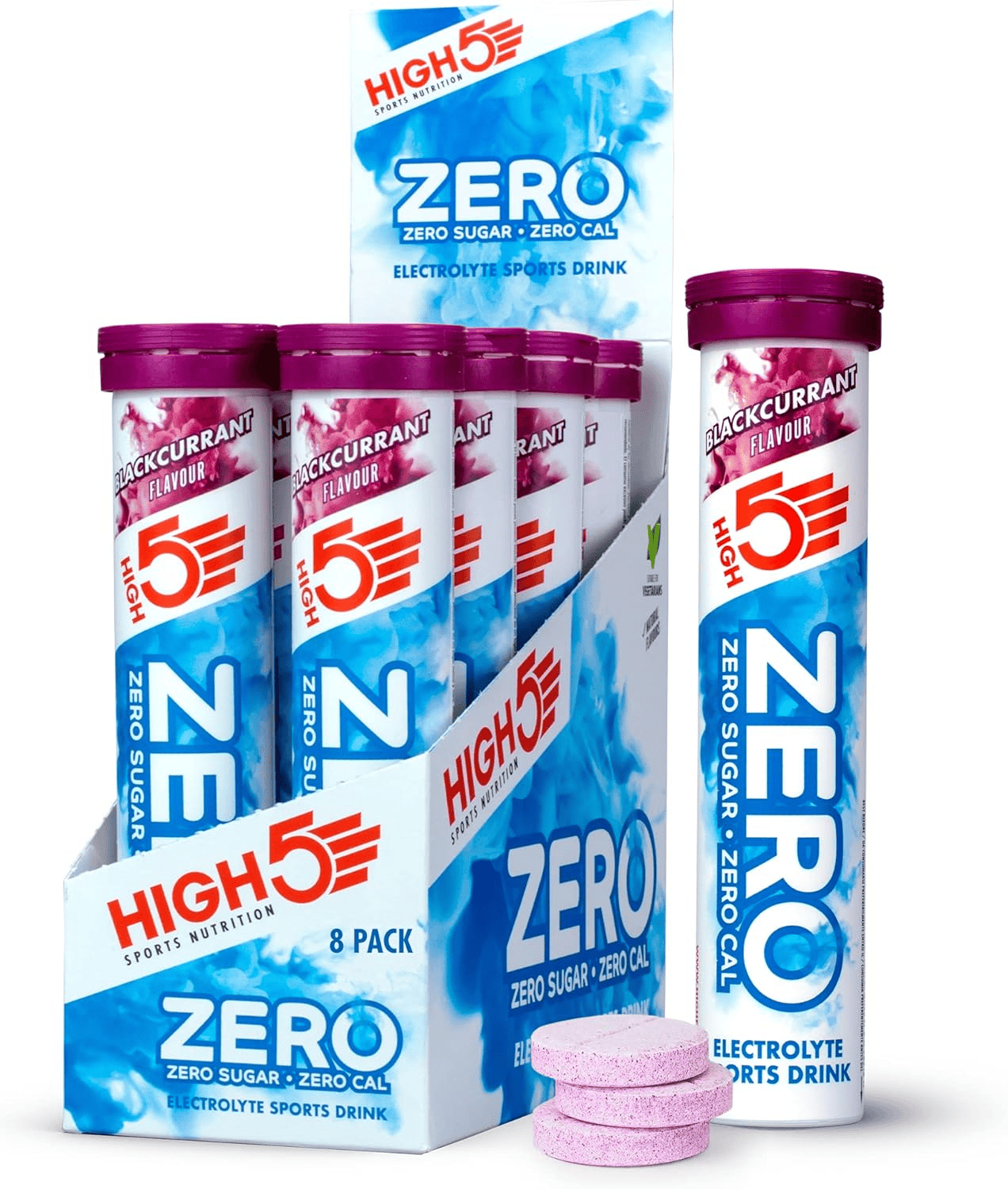 HIGH5 Zero 8x20 Tabs Blackcurrant