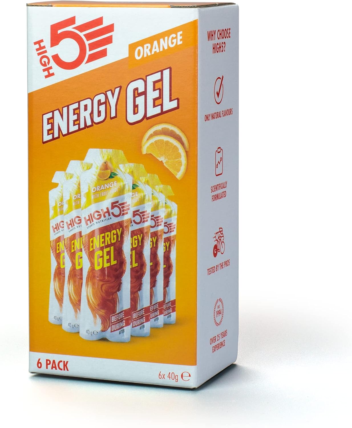 HIGH5 Energy Gel 6x40g Orange