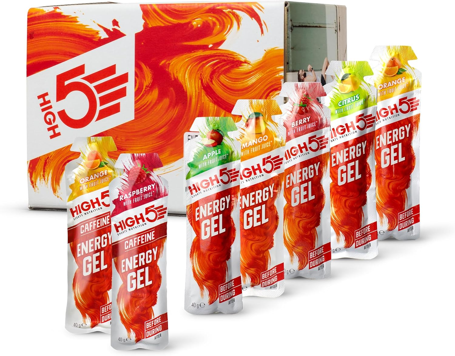 HIGH5 Energy Gel 20x40g Mixed Flavours