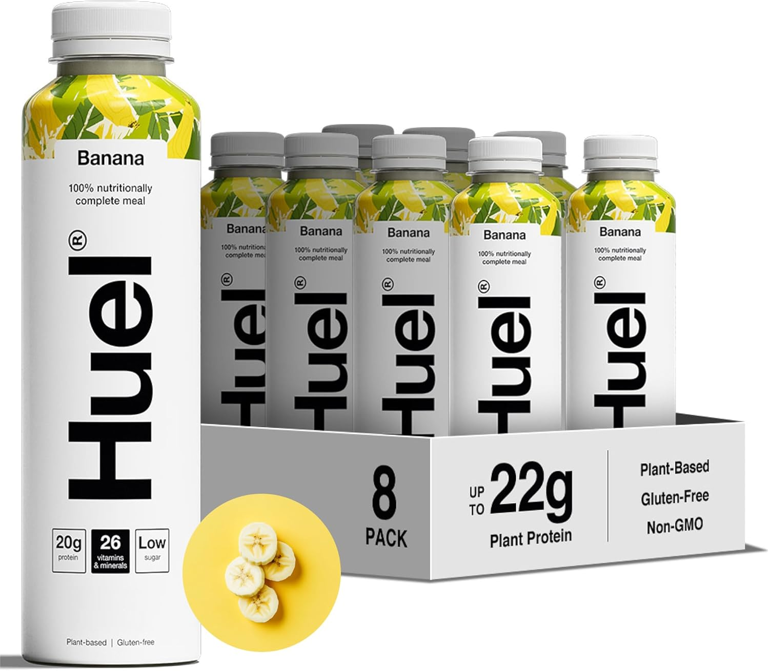 HUEL Ready-to Drink 8x500ml Banana