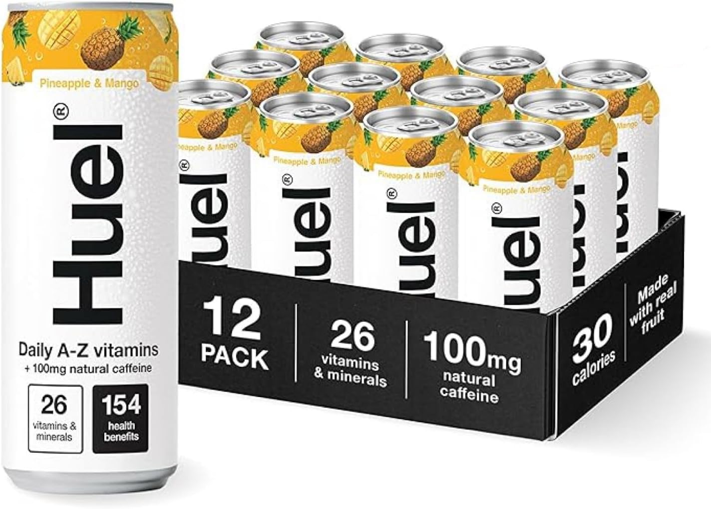 HUEL Daily A-Z Vitamins 12x330ml Pineapple & Mango