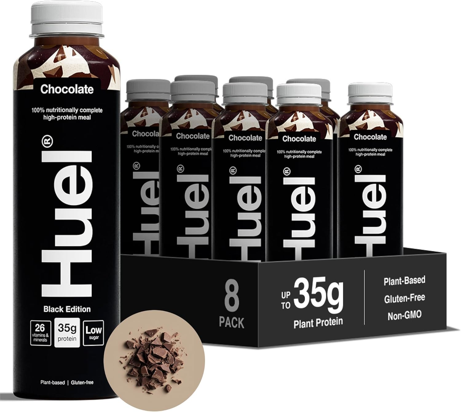 HUEL Ready-to Drink Black Edition 8x500ml Chocolate