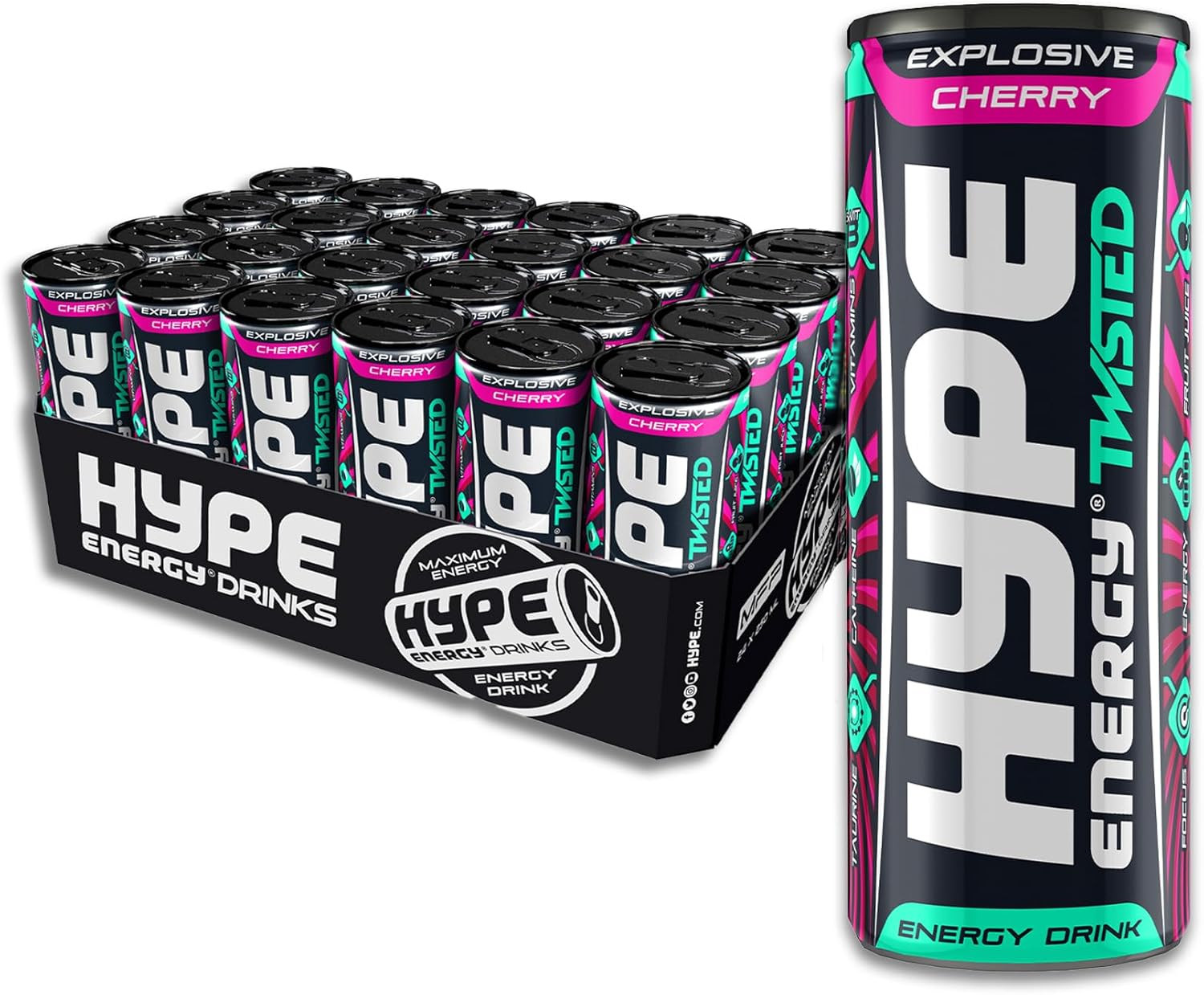 HYPE Twisted Cherry 24x250ml