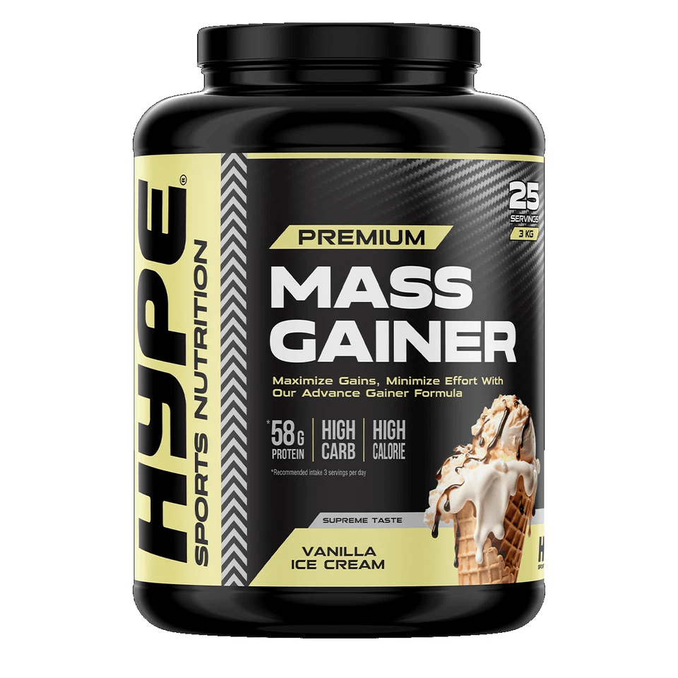 HYPE Mass Gainer 3kg Vanilla