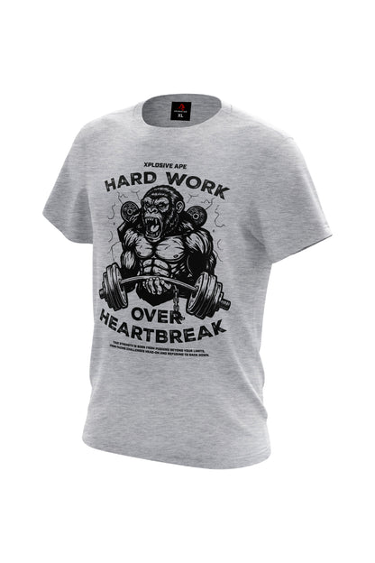 XAPE Hardwork Hoodie & Tee Combo - Sports Grey