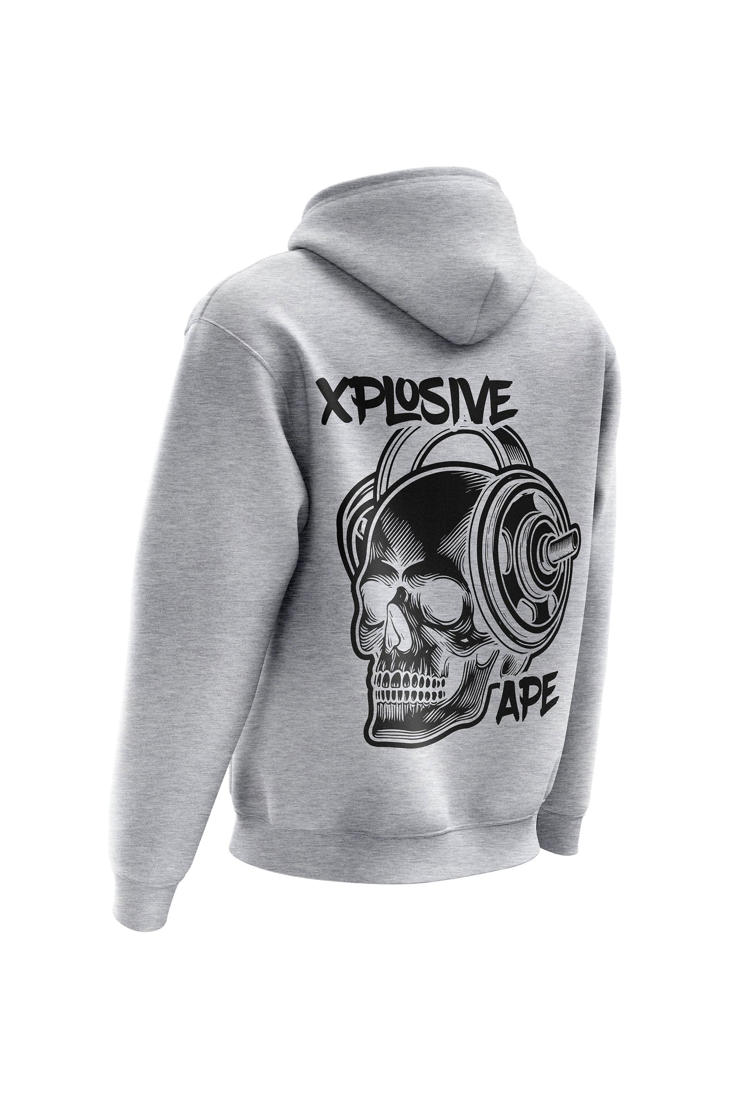 XAPE Headcheese Hoodie - Heather Grey