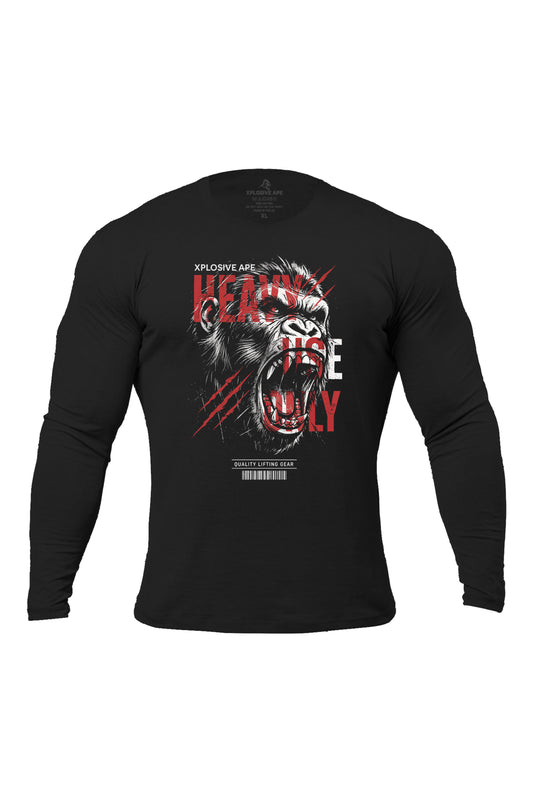 XAPE Heavy Use Only Long Sleeve Tee - Black