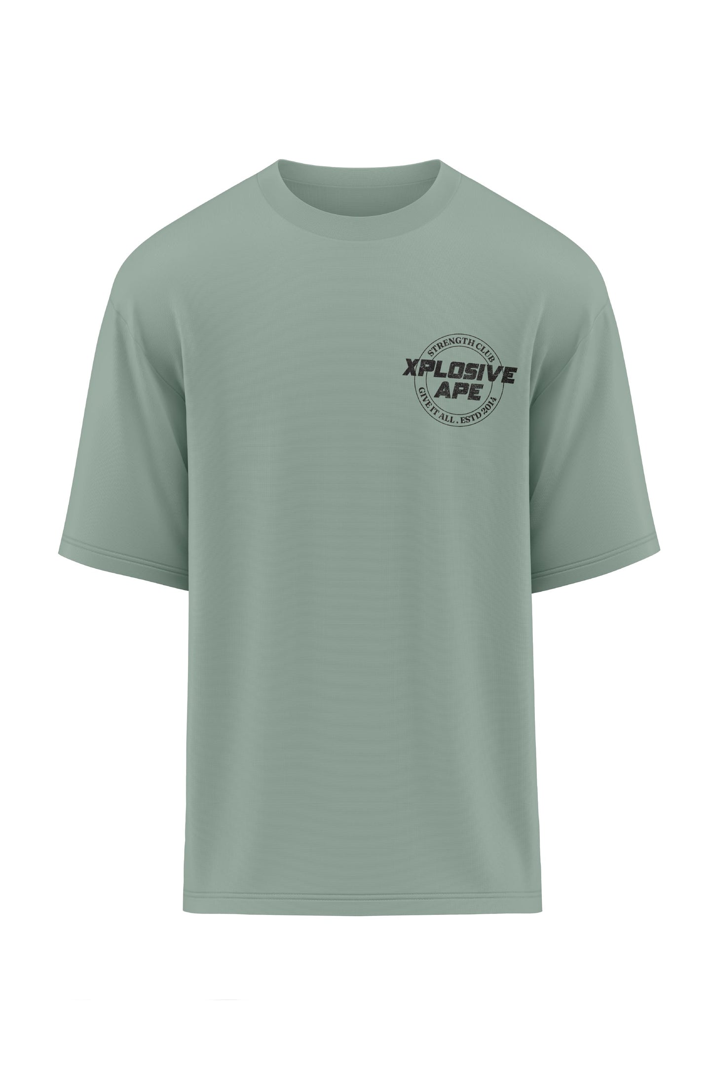 XAPE Heritage Club Oversized Tee - Sage