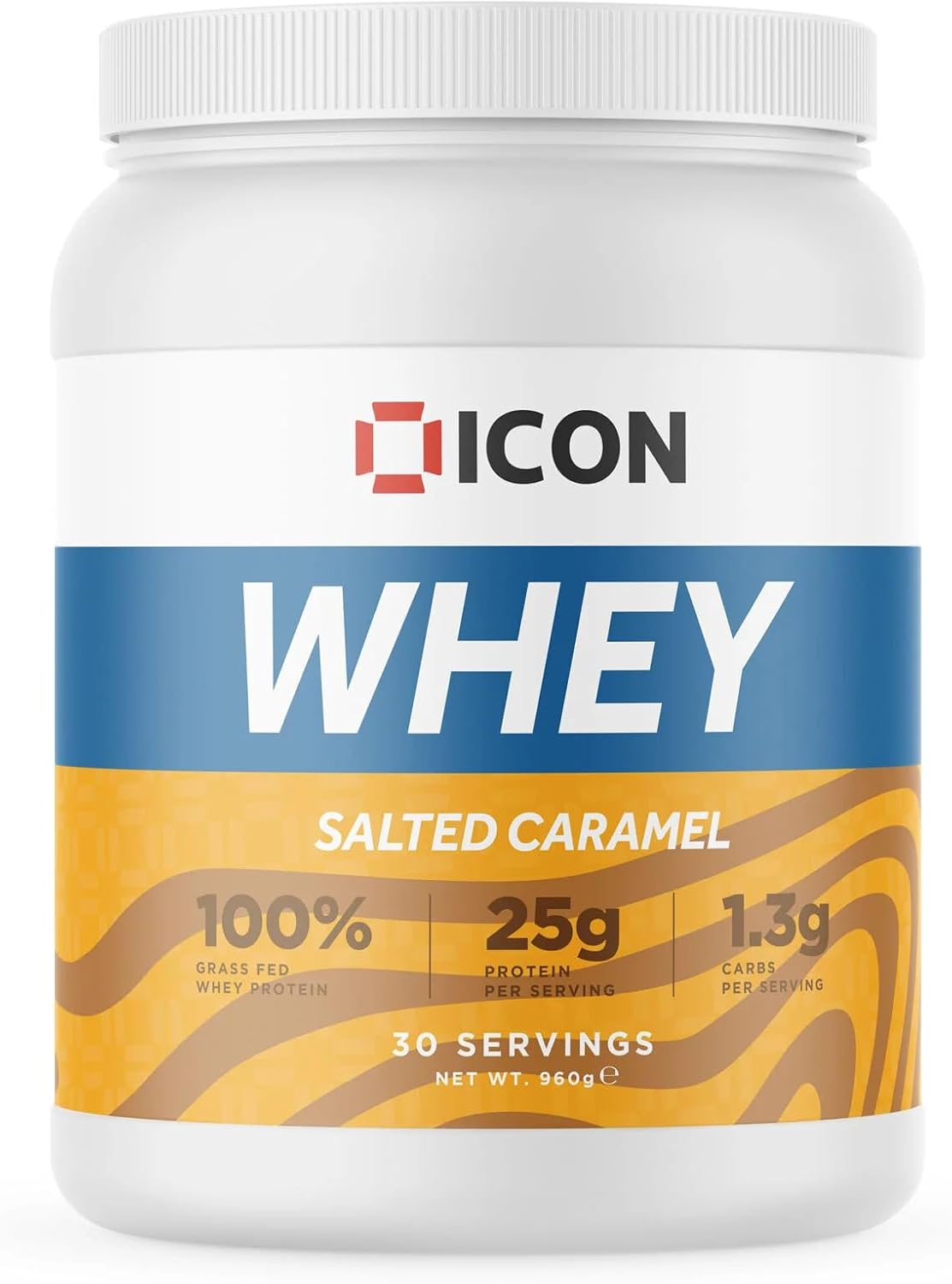 ICON Nutrition ICON 100% Whey Protein 960g - Salted Caramel 960g Salted Caramel