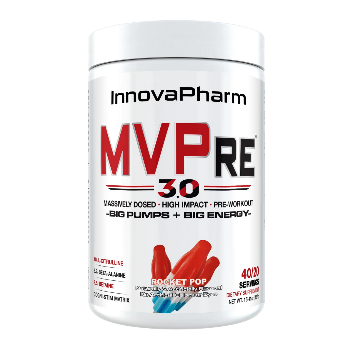 Innovapharm MVPRE 3.0 437g Rocket Pop