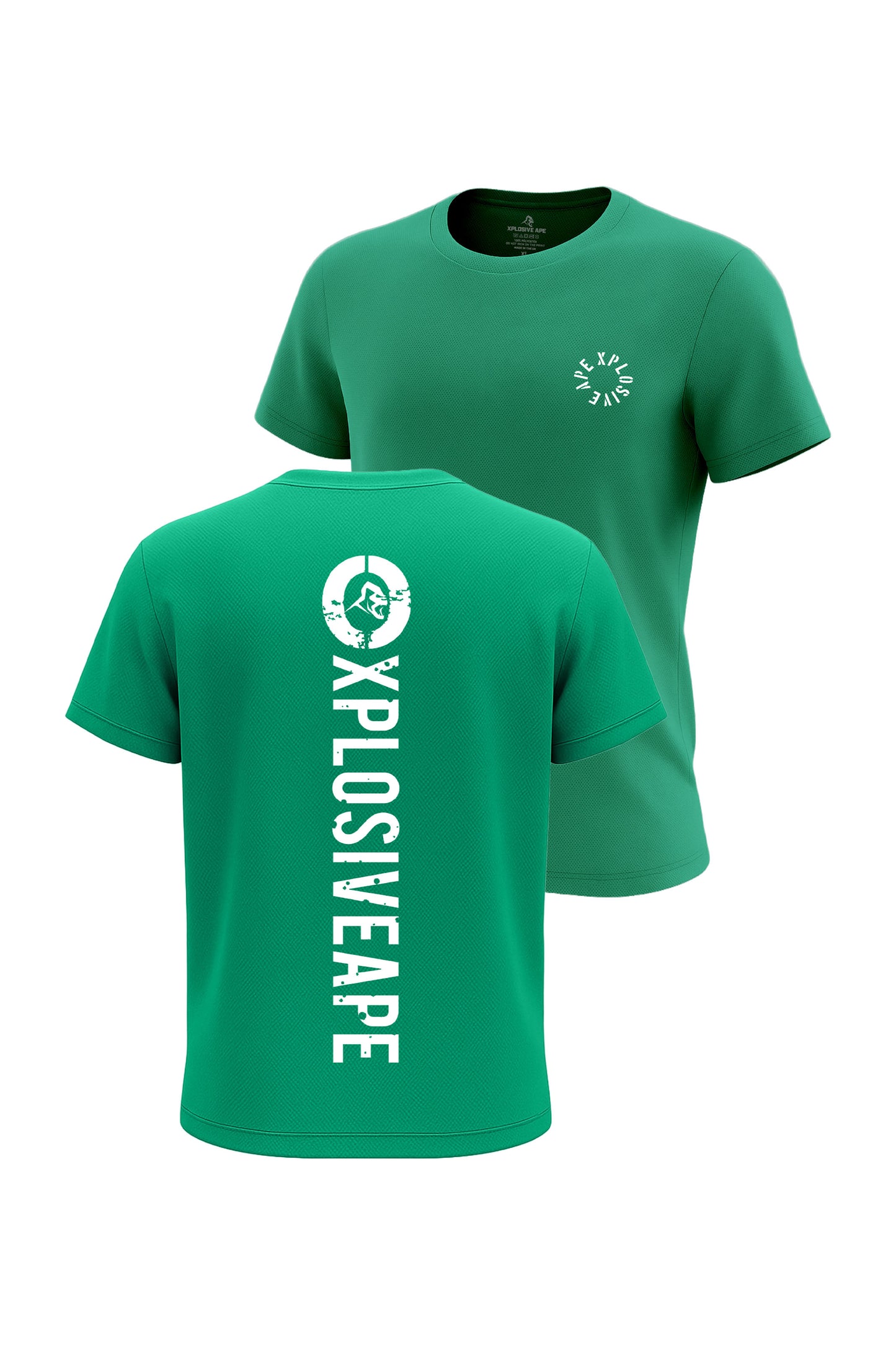 XAPE Impact Tech Tee - Kelly Green