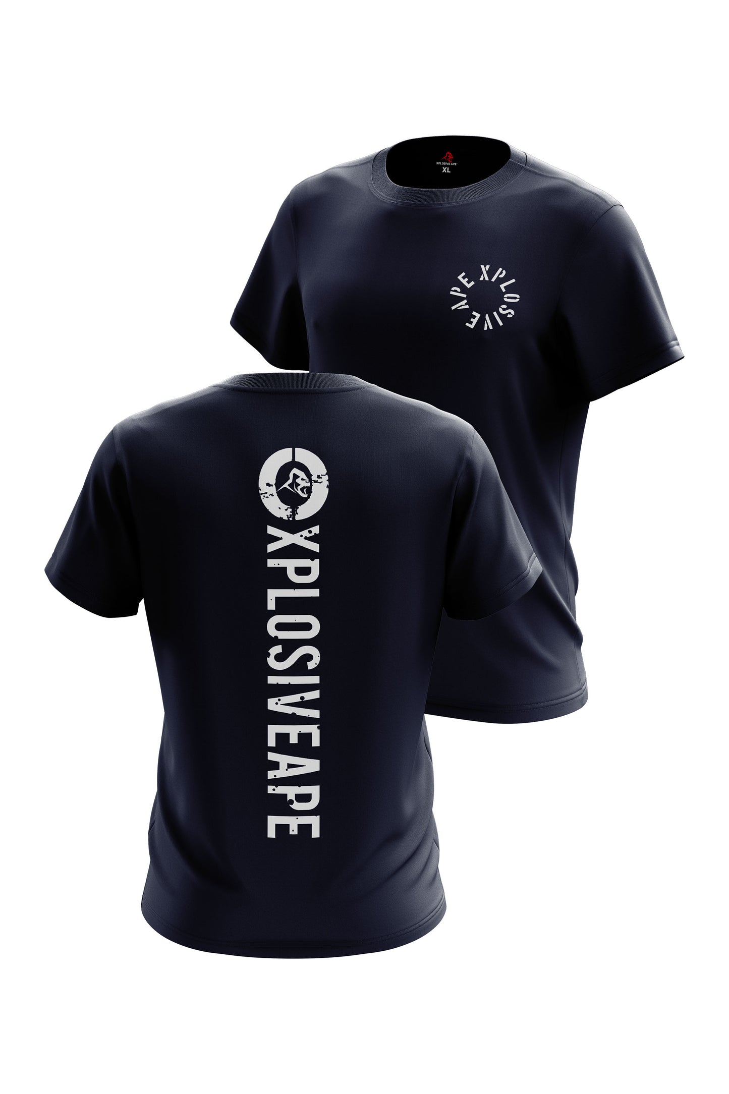 XAPE Impact Tee - Navy