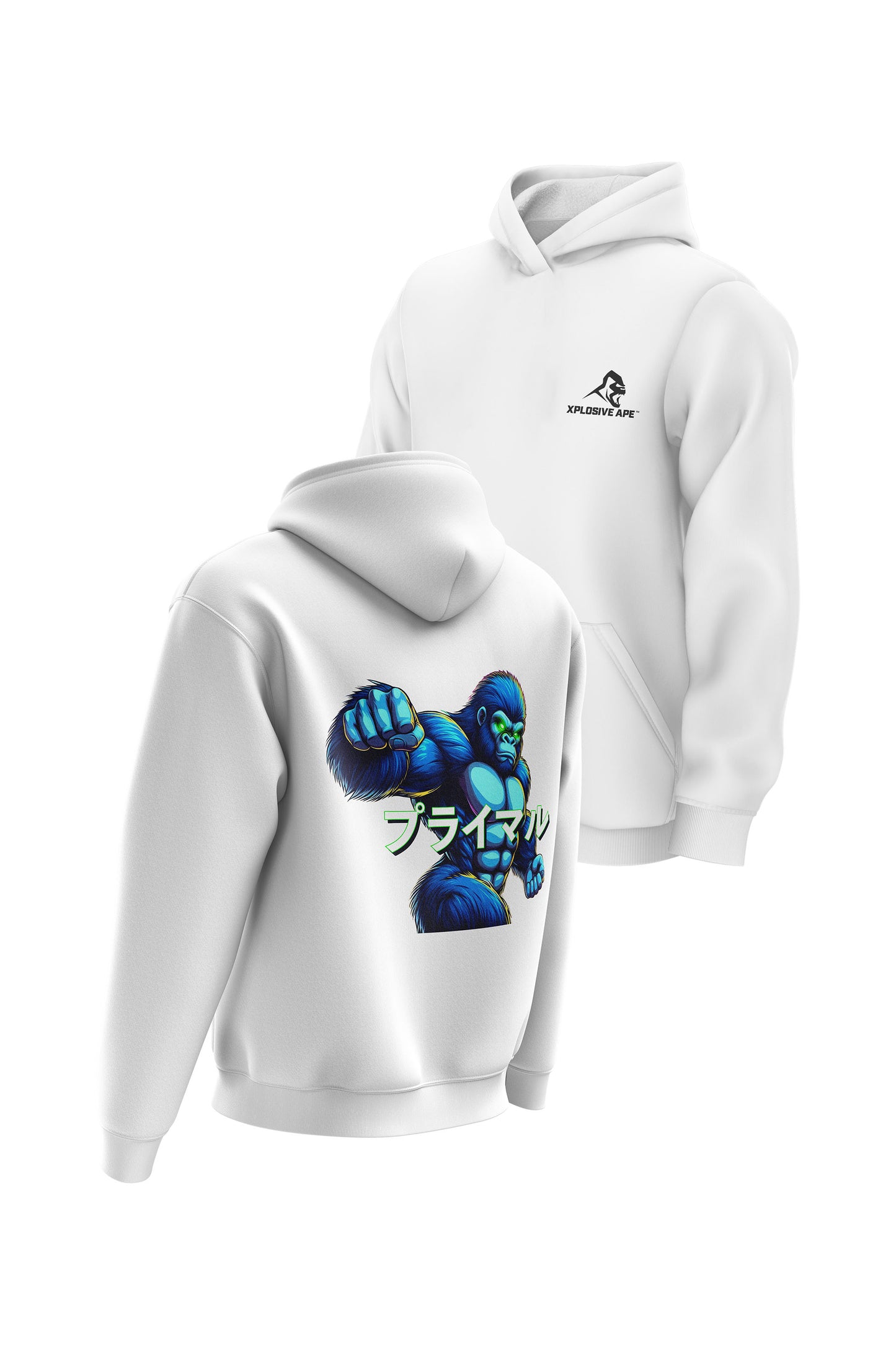 XAPE Inferno V1 Hoodie - White