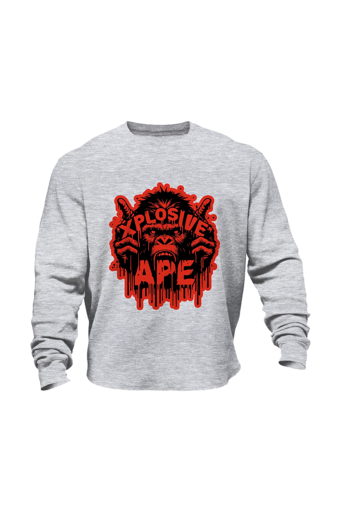 XAPE Instinct Sweatshirt - Sports Grey