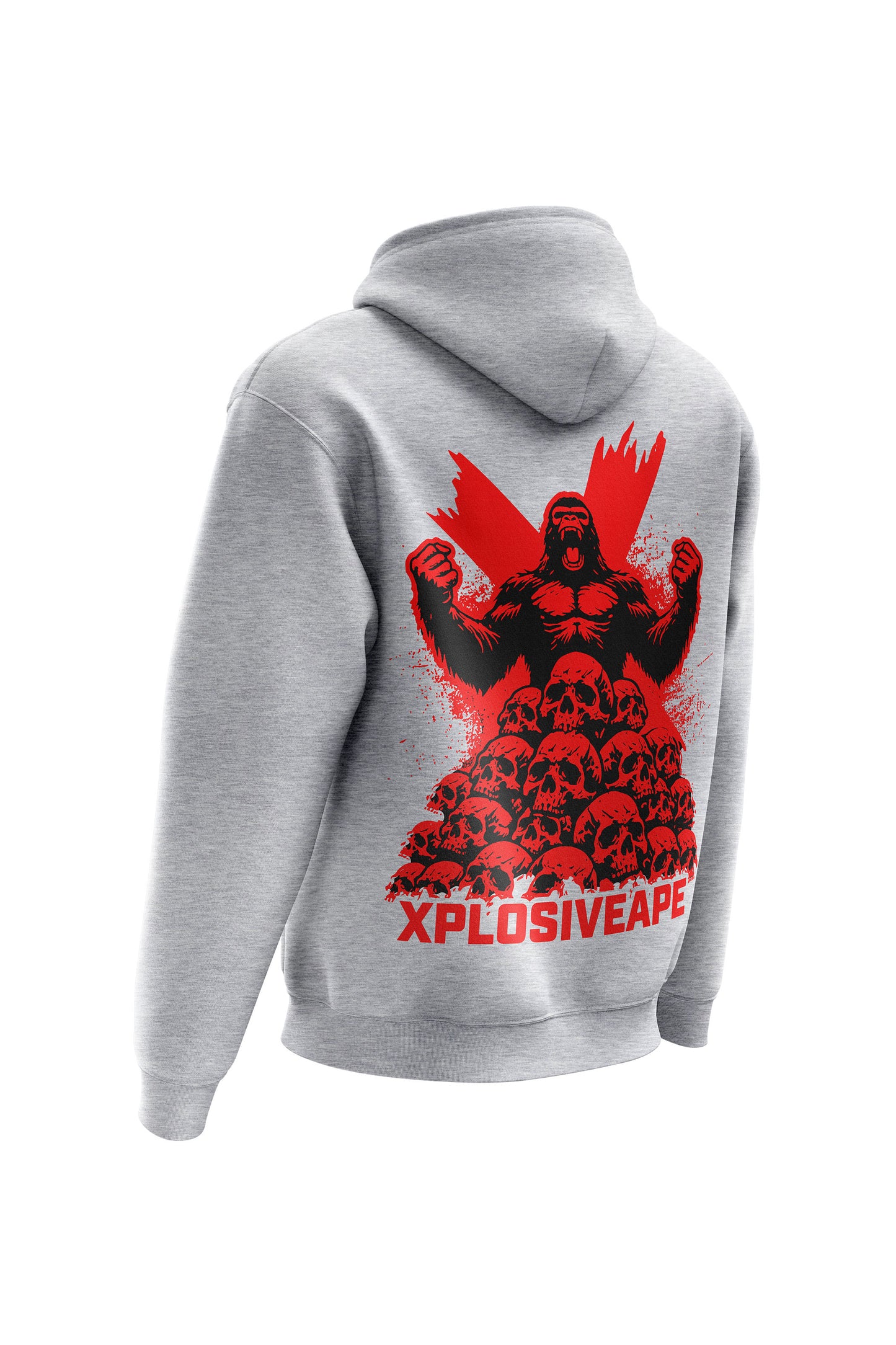 XAPE King Hoodie & Tee Combo - Sports Grey