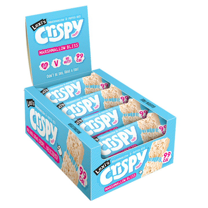 Lexi's Crispy Treats 12x26g Marshmallow Bliss