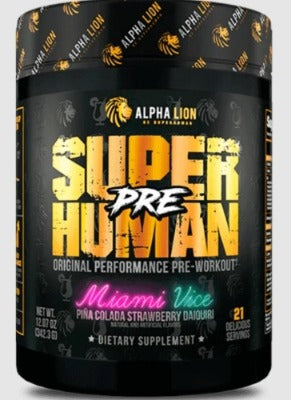 Alpha Lion SuperHuman Pre Workout 342.3g Miami Vice