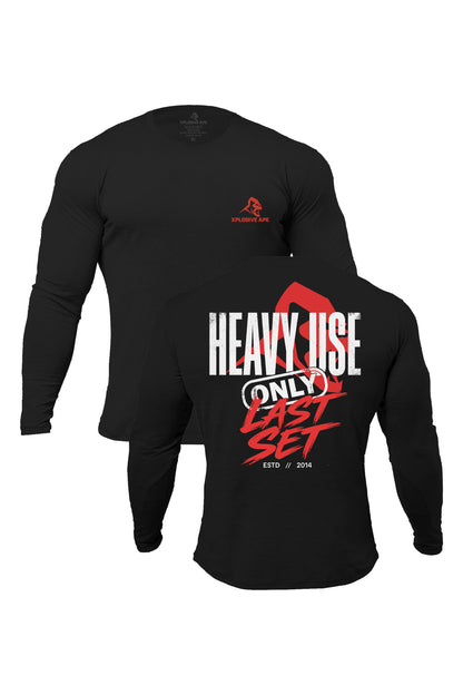 XAPE Last Set Long Sleeve Tee - Black