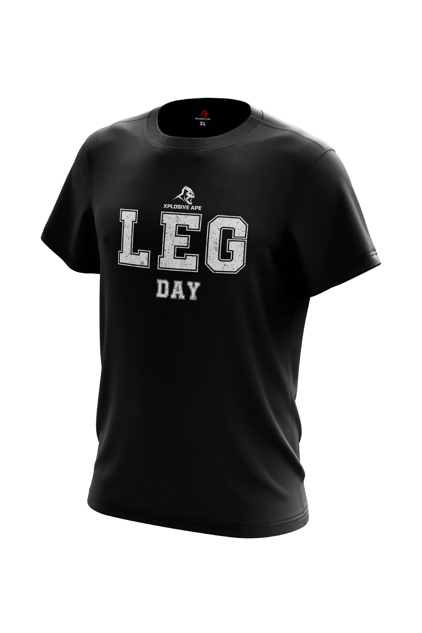 XAPE Leg Day V1 Tee - Black