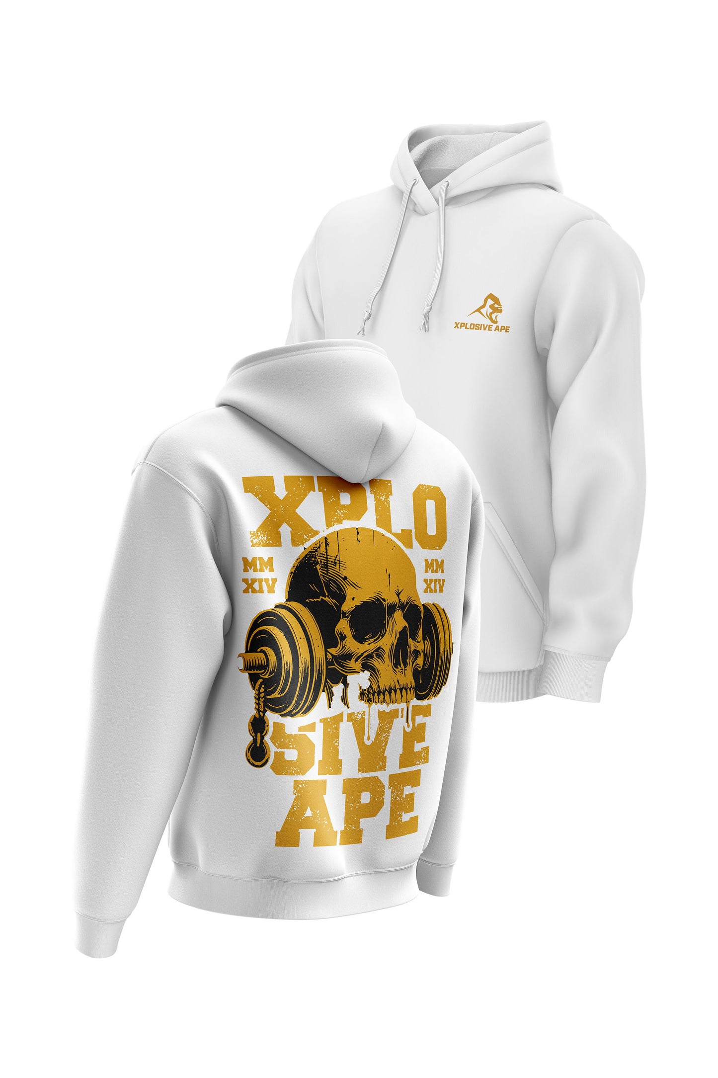 XAPE Locker Room Hoodie - White