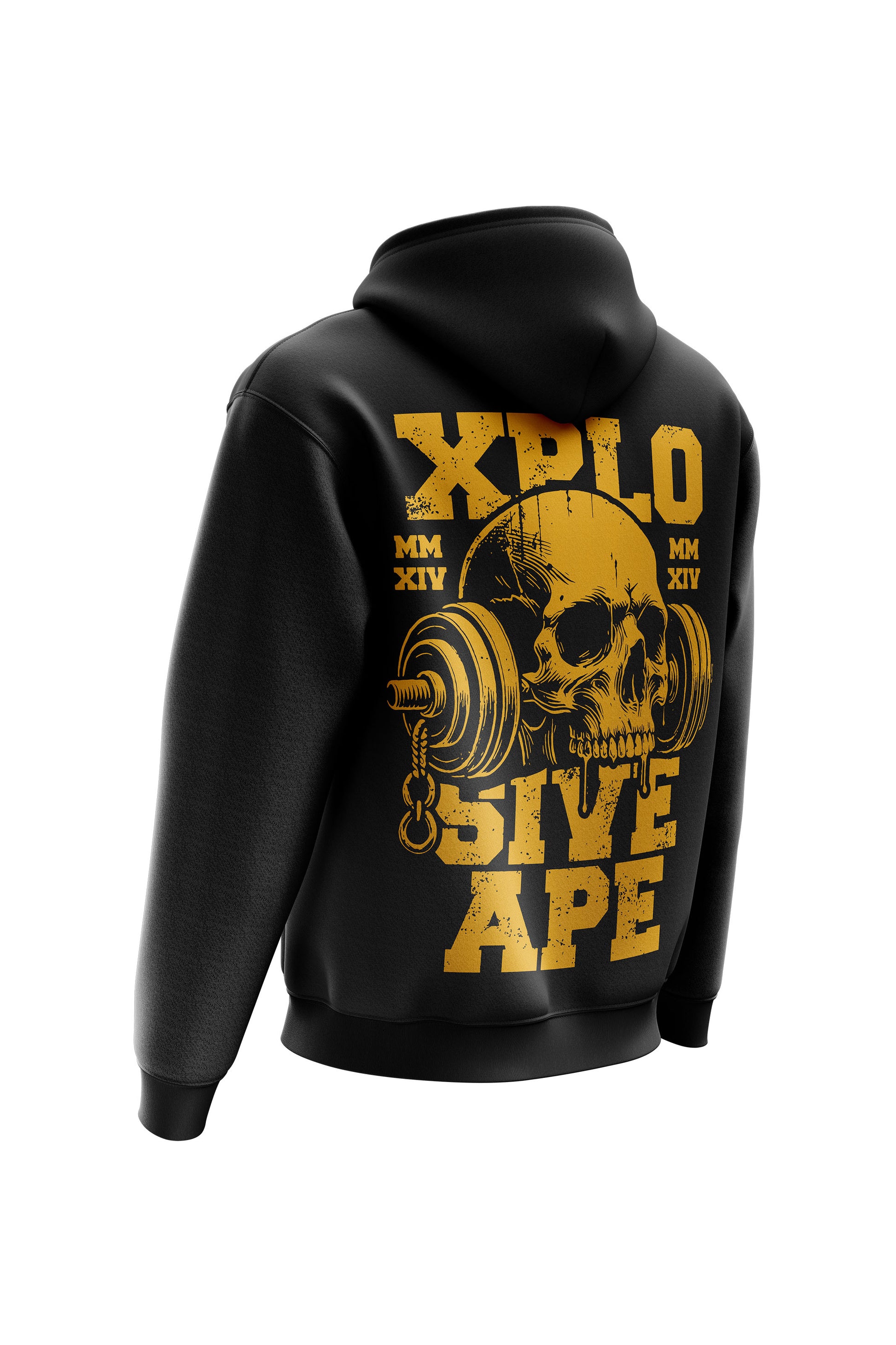 XAPE Locker Room Hoodie & Tee Combo - Black