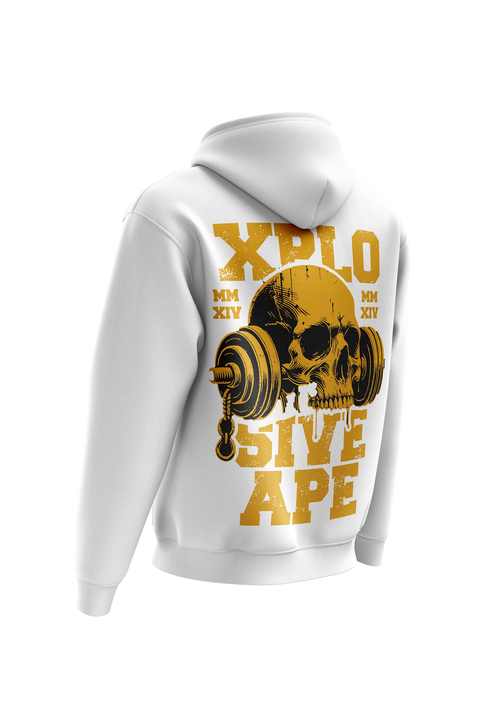 XAPE Locker Room Hoodie & Tee Combo - White