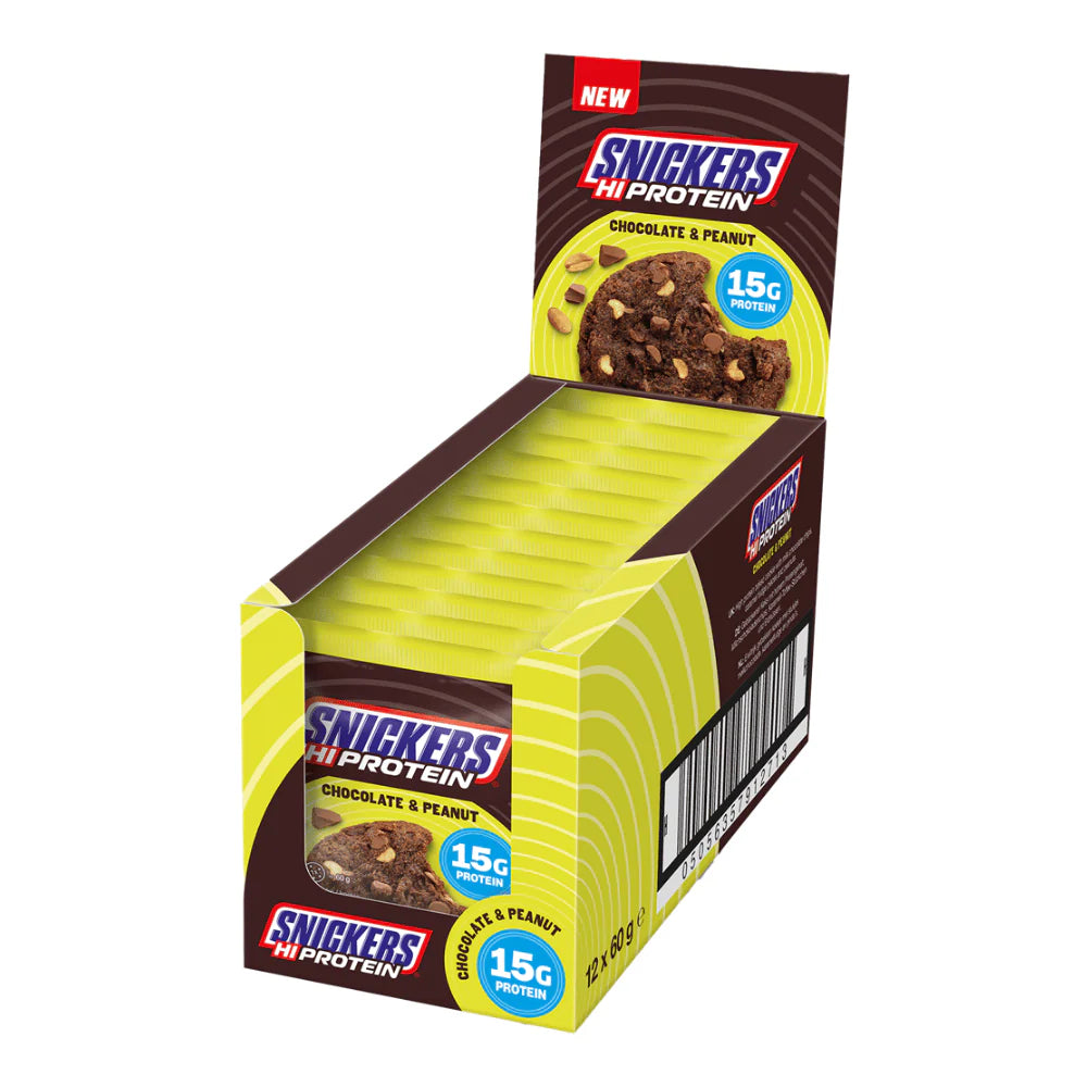 Snickers Protein Cookie 12x60g White Chocolate