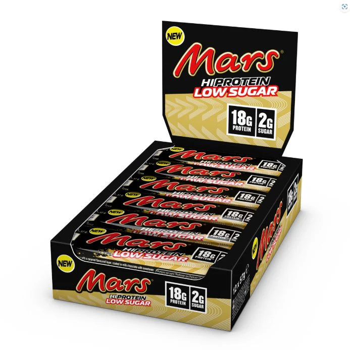 Mars Hi Protein Low Sugar 12x55g Original