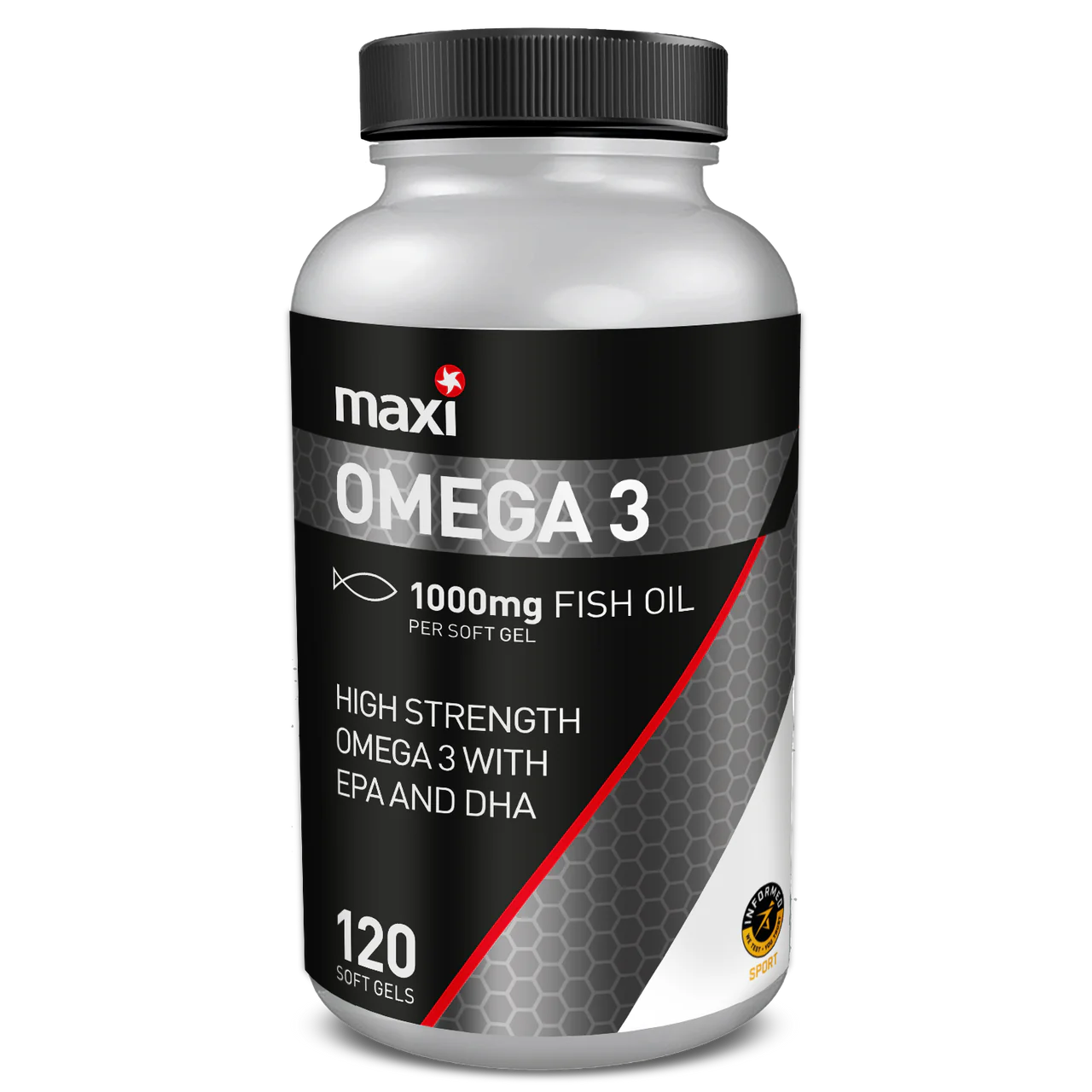 MaxiNutrition Omega 3 120 Soft Gels