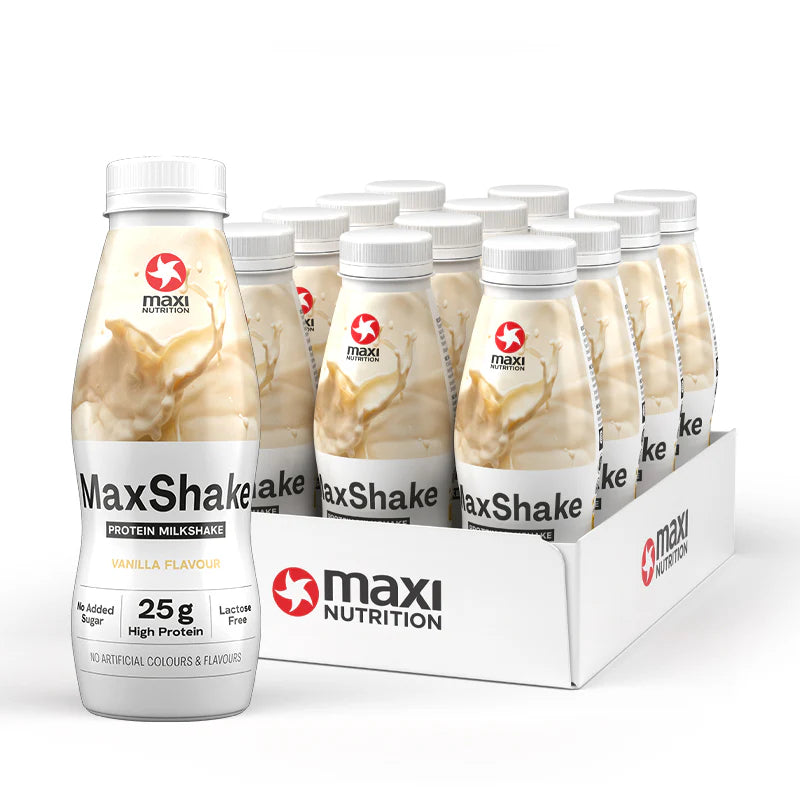 MaxiNutrition MaxShake Protein Milkshake 12x330ml Vanilla