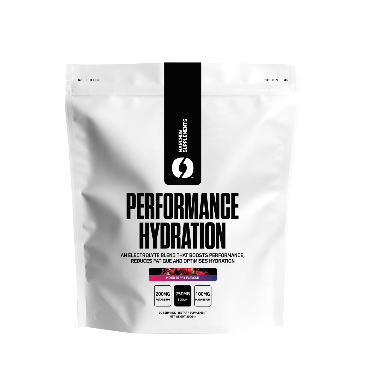 Marchon Supplements Performance Hydration 300g Mixed Berry