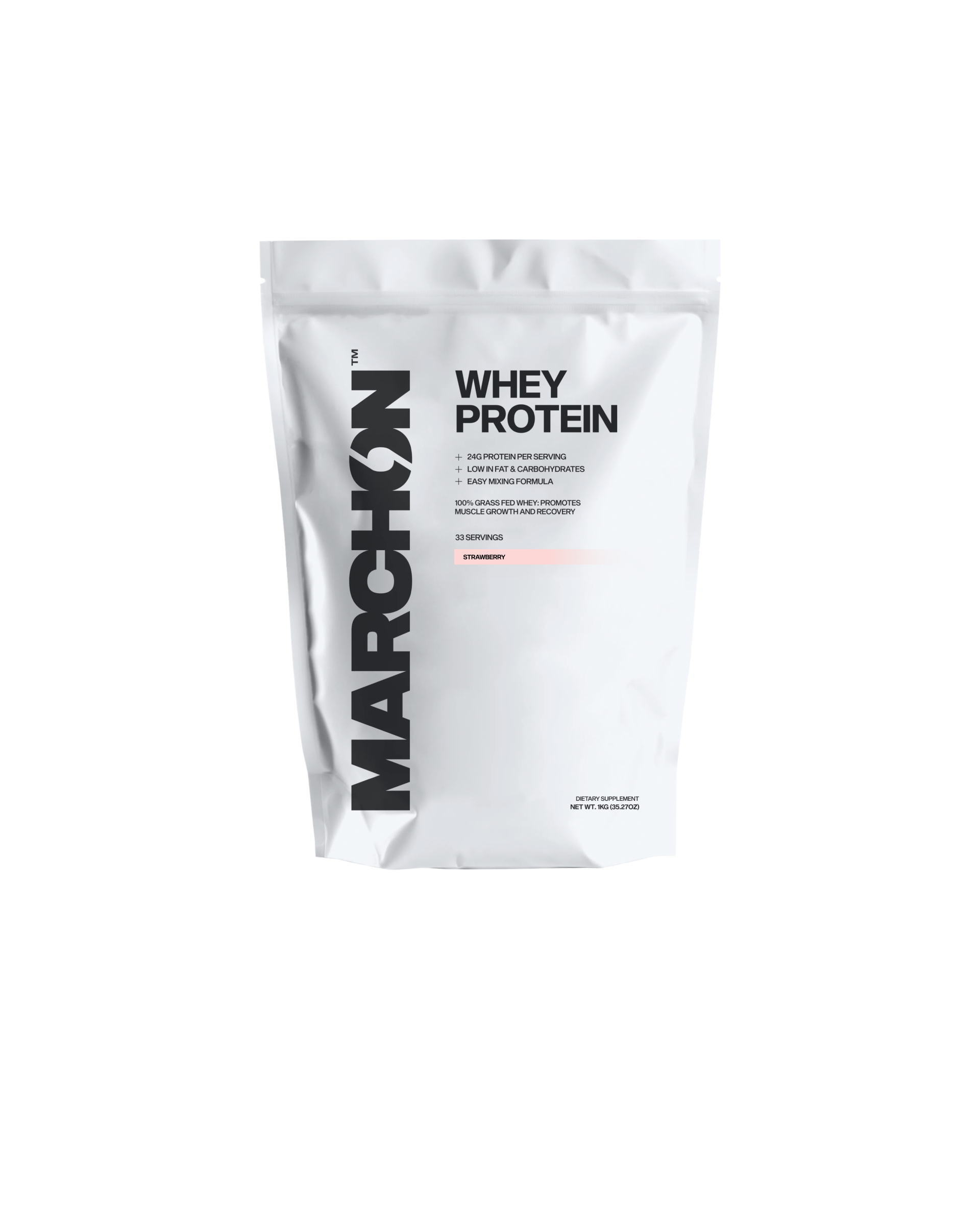 Marchon Supplements Whey Protein 1kg Strawberry