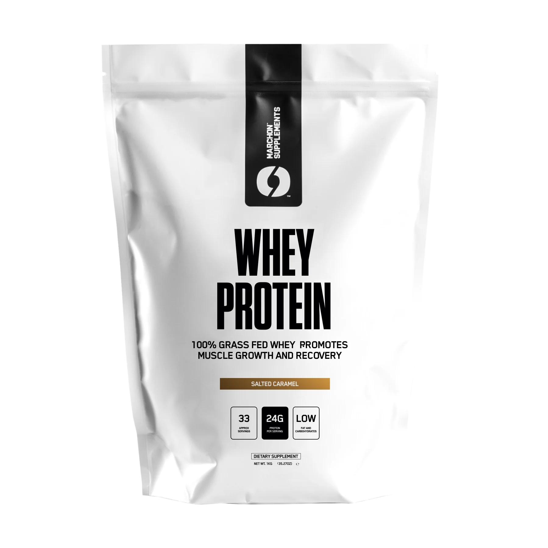 Marchon Supplements Whey Protein 1kg Salted Caramel