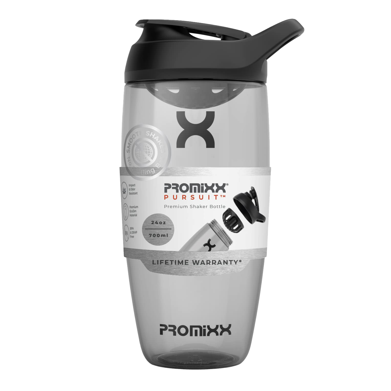 PROMiXX Pursuit EcoZen Shaker Bottle 700ml Black