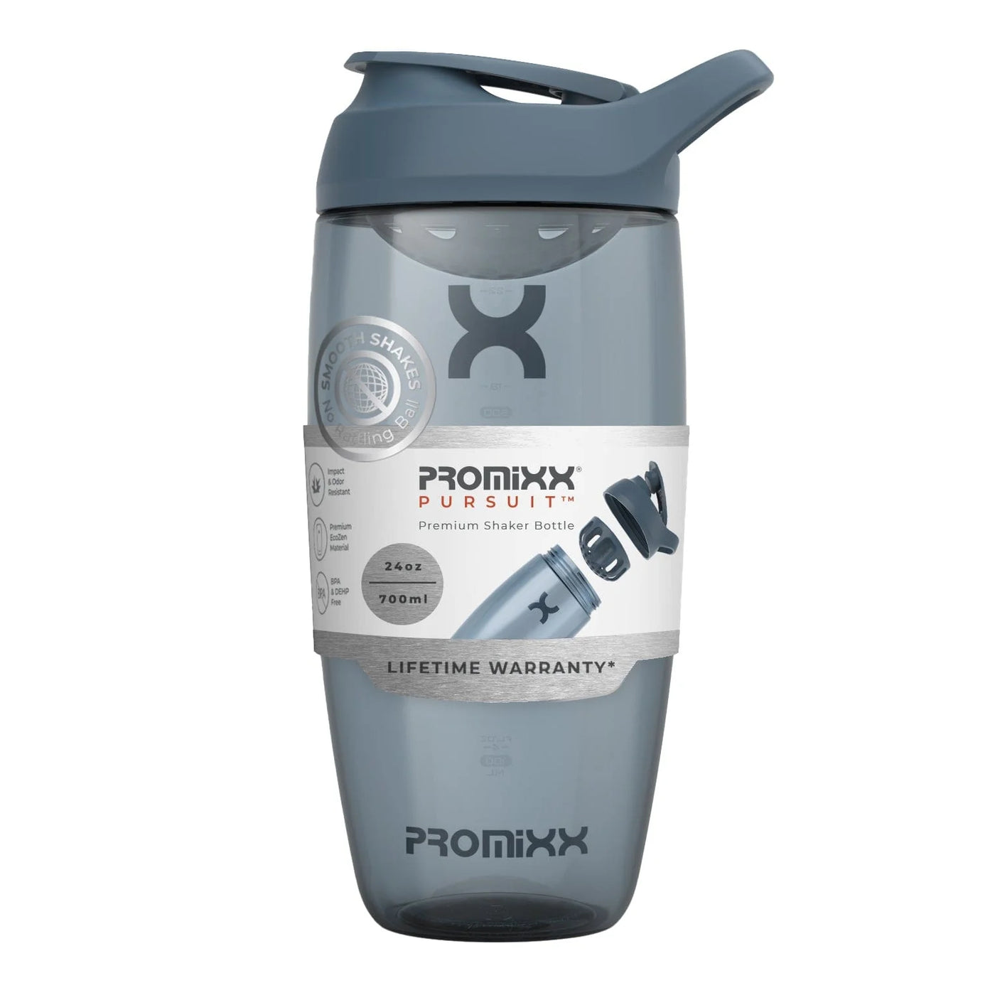 PROMiXX Pursuit EcoZen Shaker Bottle 700ml Midnight Blue