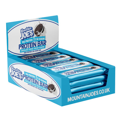 Mountain Joe's Protein Bar 12x55g Chocolate Cookie Cream