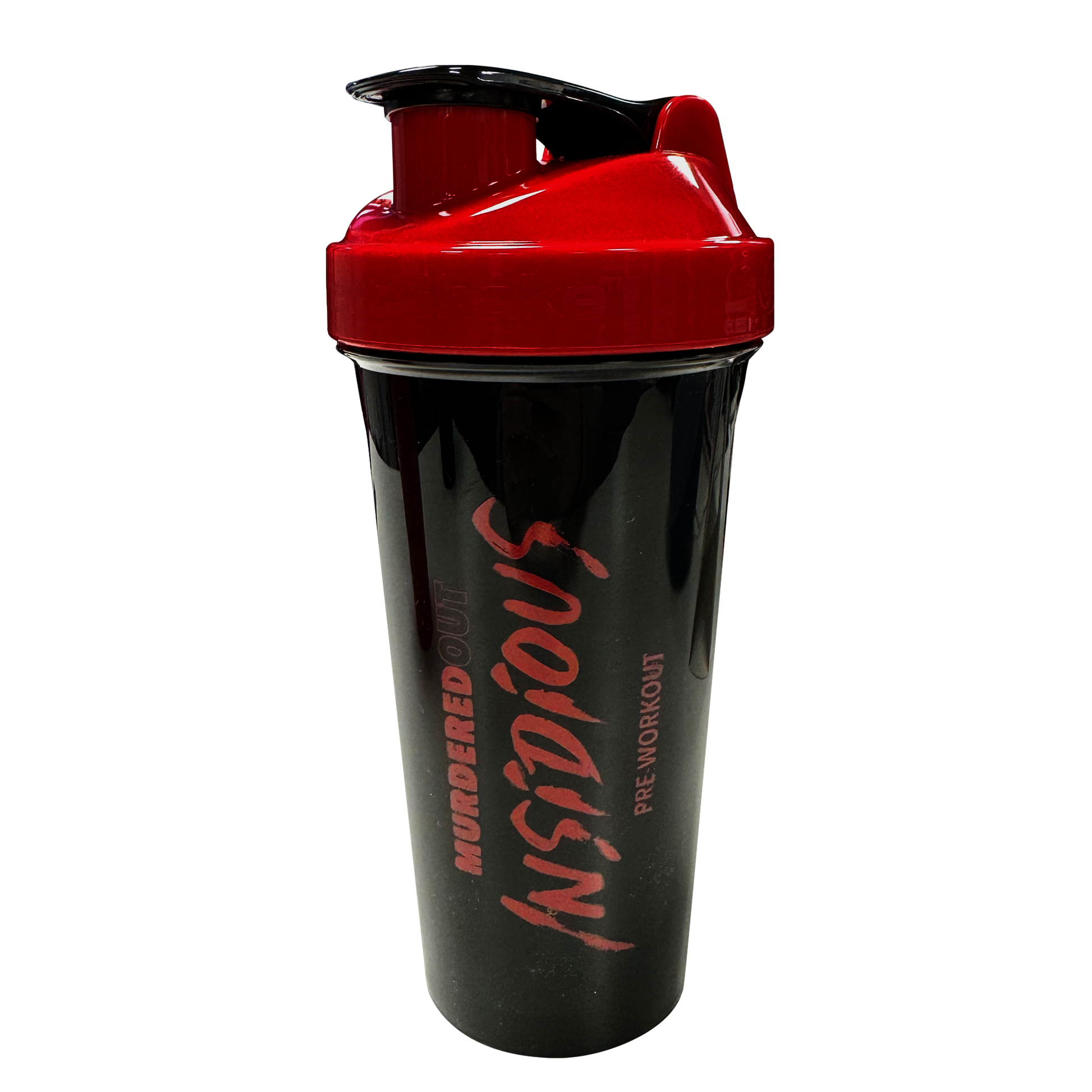 Murdered Out Smartshake Insidious Shaker 600ml Black & Red