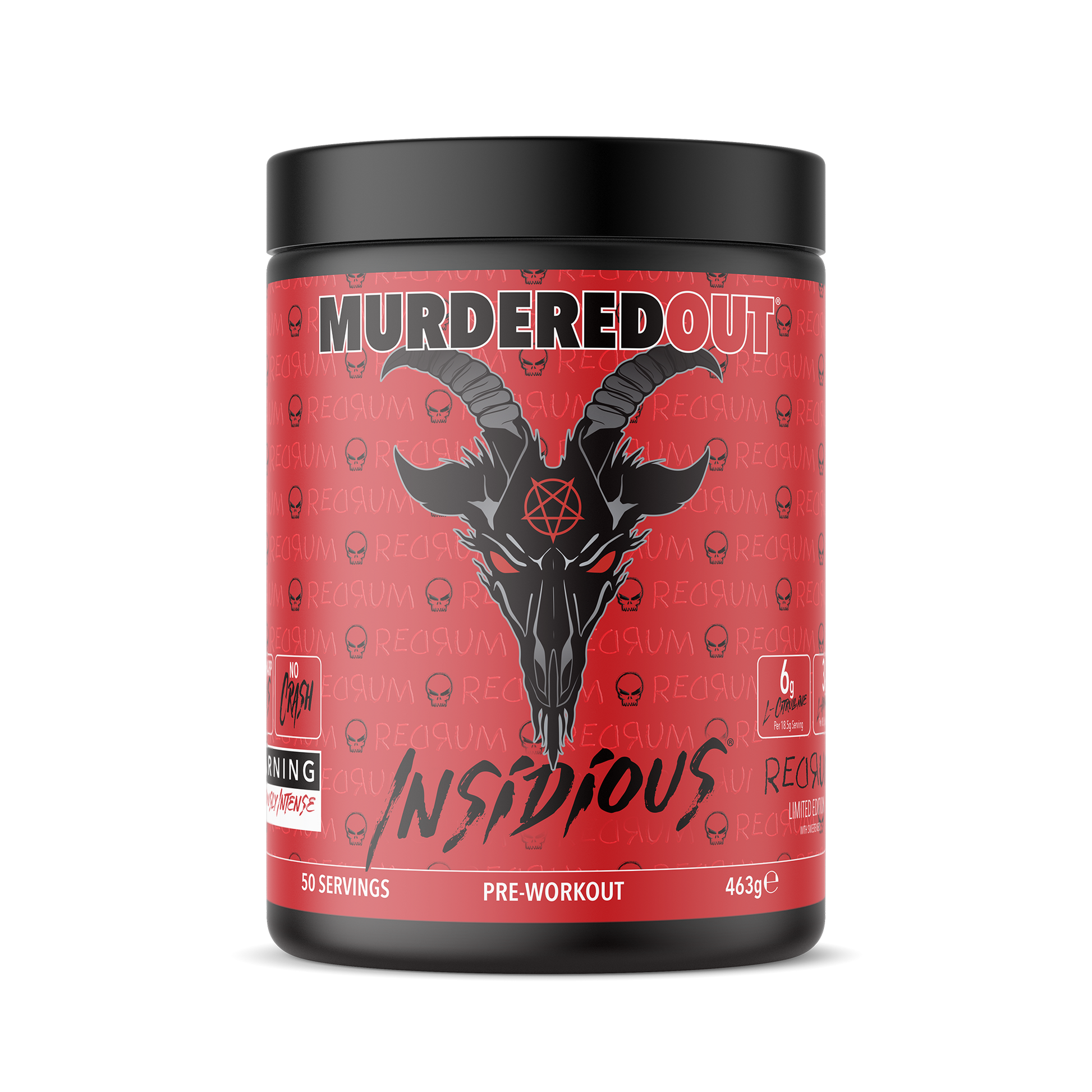 Murdered Out Insidious 463g RedRum (Limited Edition)