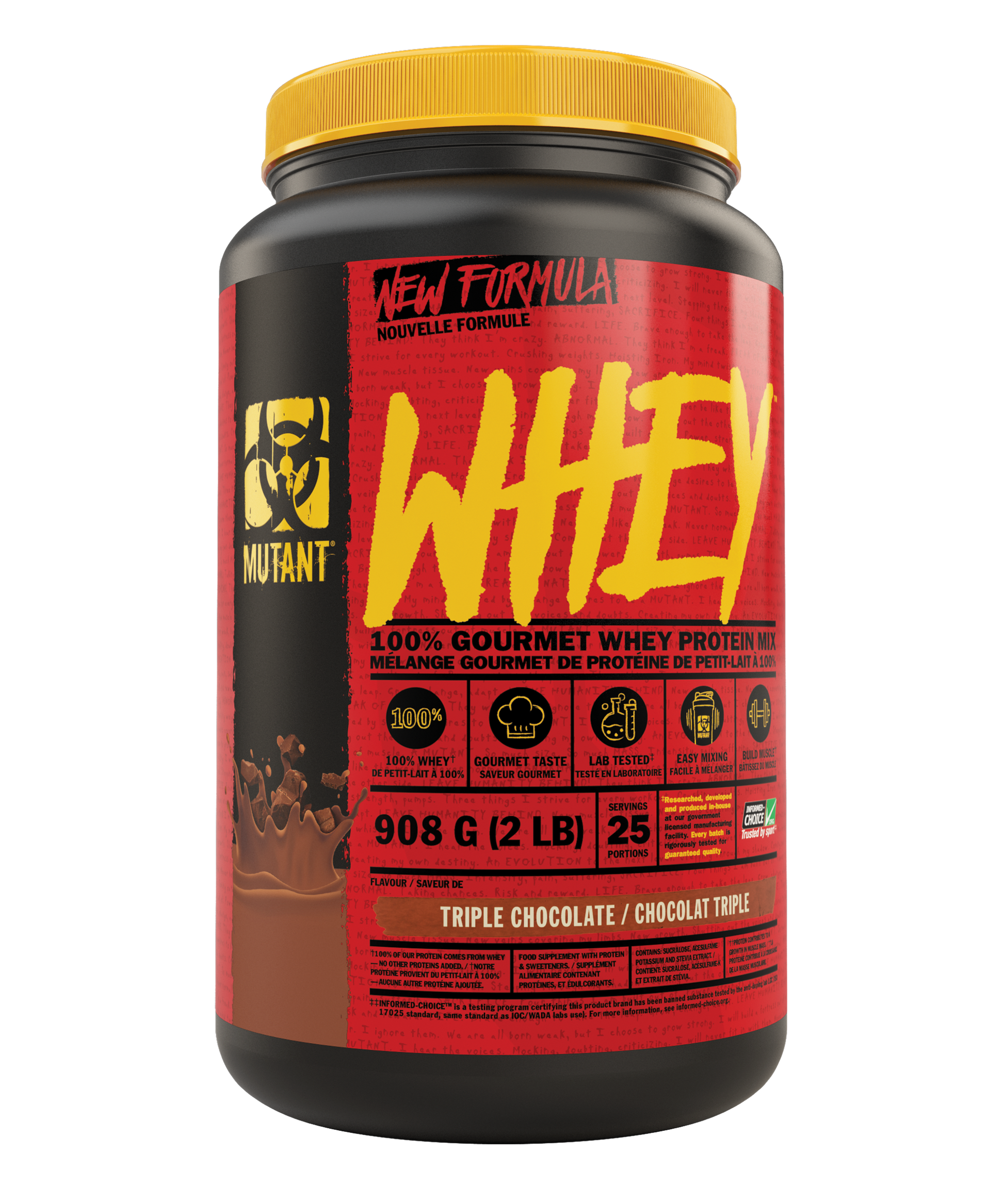 Mutant Whey 908g Chocolate