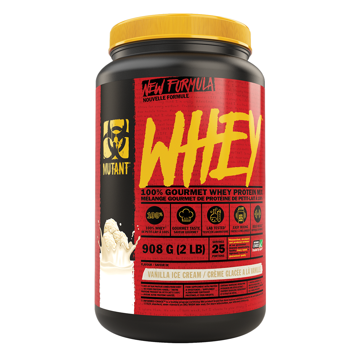 Mutant Whey 908g Vanilla