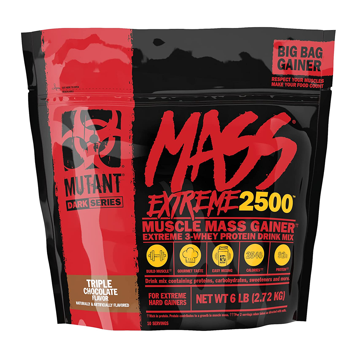 Mutant Mass Extreme 2500 2.72kg Triple Chocolate