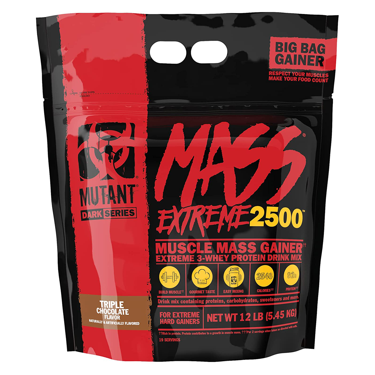 Mutant Mass Extreme 2500 5.45kg Triple Chocolate