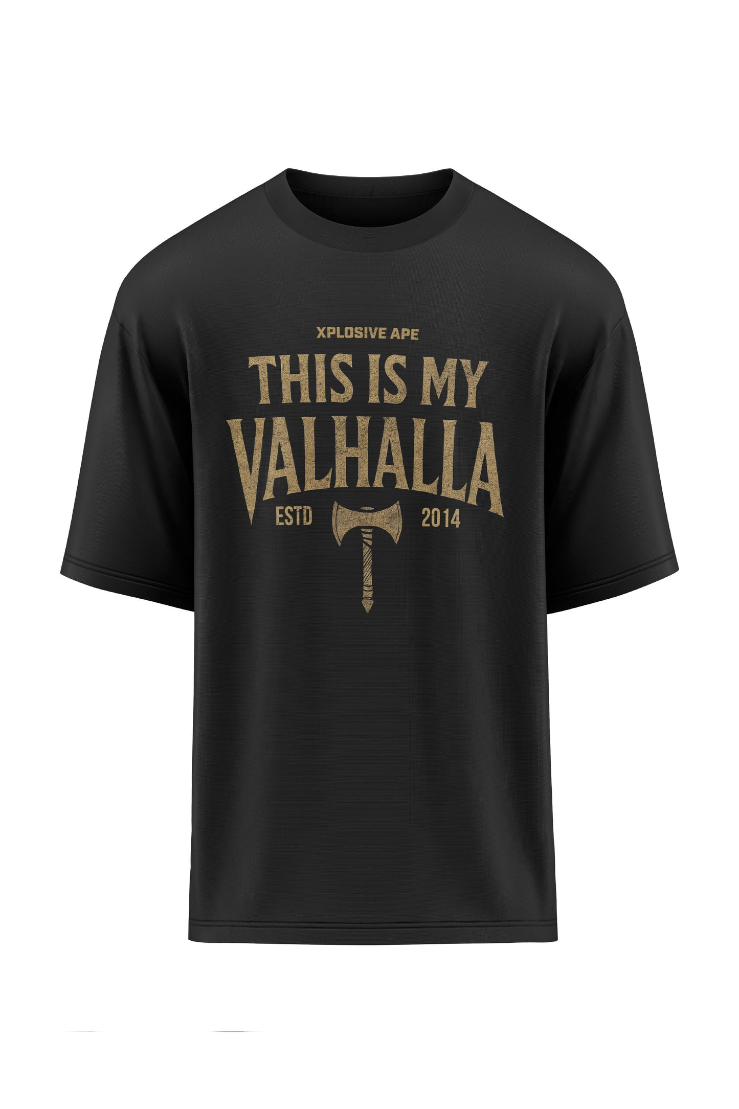 XAPE My Valhalla  Oversized Tee - Black