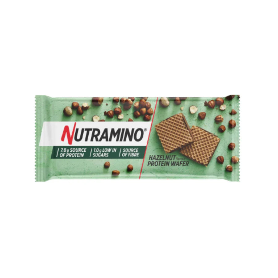 Nutramino Nutra-Go High Protein Low Sugar Wafer 12x39g Hazelnut