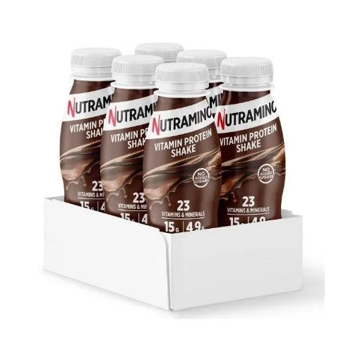 Nutramino Vitamin Protein Shake 6x325ml Chocolate